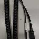 U10P Adapter Cable Compatible with Plantronics QD Headsets Work with Polycom VVX Shoretel NEC Aastra Nortel Digium Phones