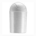 Umbra Mini 1-1/2-Gallon Swing-Top Waste Can, White