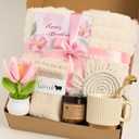 Birthday Gift Box for Women, Happy Birthday Gifts for Her, Cozy Self Care Gift Basket for Mom Sister Best Friend Wife Girlfriend, Get Well Care Package