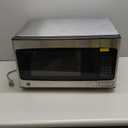 GE GCST11X1WSS Microwave Oven, 950-watt 6 Auto Cooking Settings, Child-Lock Technology, Kitchen Essentials for The Countertop, Dorm Room or Apartment, 1.1 Cu. Ft, Stainless Steel