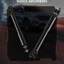 Front Struts Shocks for Chevy 4WD AWD 344381,OCPTY Shock Absorber Fit 2002-06 for Chevy Avalanche 1500,1999-07 for Chevy Silverado 1500/GMC Sierra 1500,for Chevy Suburban 1500/Tahoe/G-MC Yukon XL 1500