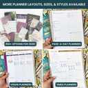 3 x bloom daily planners 2026 Planner (January to December) - 8.5” x 11” Weekly & Monthly Dated Agenda Organizer Book with Stickers & Tabs - Flexible Soft Cover - Garden Party, Navy