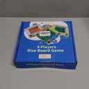 Shut The Box Game 4 Player,Shut The Box Board Game,Math Board Table Games for Adults,Wooden Table Math Dice Mastermind Games for Party,Pub