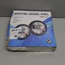 Steel Wire Grass Trimmer Head, Indestructible Weed Eater Head, for High-Power Lithium-Ion and Gasoline Weed Cutters, with Adapter, Wire Weed Trimmer Head for Moss Grass Rust Removal (High Power 10In A)