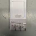 Umbra 1013172-666 , White/Chrome Flex Double Shower Rings, Set of 12,2" x 3"