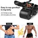 2026 Upgraded Ab Roller Wheel with Knee Mat &Timer - Automatic Rebound Abdominal Wheel with Elbow Support, Abs Workout Equipment for Core Strength Training, Ab Exercise Roller for Women Men