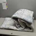 Washable Rugs 8x10 for Living Room: Soft Area Rug Modern Abstract Neutral Rugs Large Non Slip Low Pile Carpet for Bedroom Dining Room Office Playroom(Blue, 8'x10')