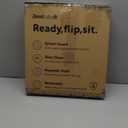 Quick Flip Toilet Seat with Built-in Potty & Splash Guard for Toddler Training, Slow Close - Jool Baby (Round)