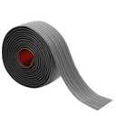 Floor Transition Strip 2" Self Adhesive Flat Vinyl Flooring Transitions Strip with Strong Backing Wood Grain 5cm, 10FT, Deep Grey