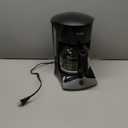 Mr. Coffee Black Coffee Maker, 12 Cups, with Auto Pause and Glass Carafe, Perfect for Home and Office Use