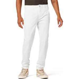 Hudson Mens Classic Slim Straight Chino (White) 30