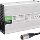 42V 6A Lithium Battery Charger for 10S 36V Lithium Battery Smart Battery Charger with 3pin XLR Plug