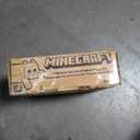 Mattel Minecraft Plush Cat Neck Pillow with Purring Sounds, Press Paw to Activate, Soft Travel Toy