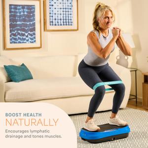 Lifepro Waver Vibration Plate Exercise Machine for Lymphatic Drainage, Muscle Activation, Full-Body Workout Vibrating Platform with Loop Bands, Fitness Equipment for Strength Toning & Fat Loss Lifepro Waver Vibration Plate Exercise Machine for Lymphatic Drainage, Muscle Activation, Full-Body Workout Vibrating Platform with Loop Bands, Fitness Equipment for Strength Toning & Fat Loss