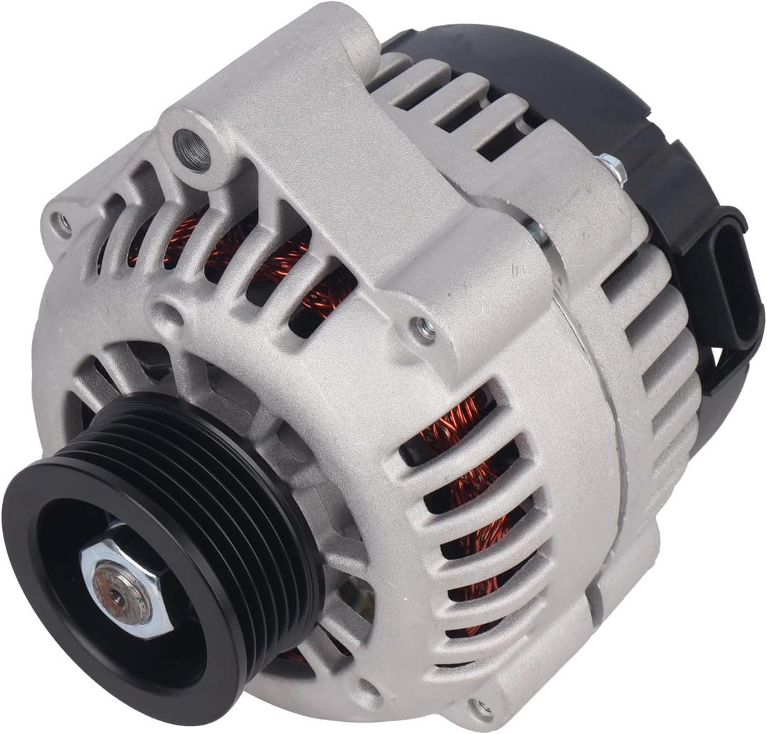 KUSATEC 19244727 Alternator Fit for Cadillac Escalade 2002-2004,Escalade EXT ESV;Chevrolet Avalanche 1500/2500/C3500HD,Express 1500/2500/3500;12V 105A