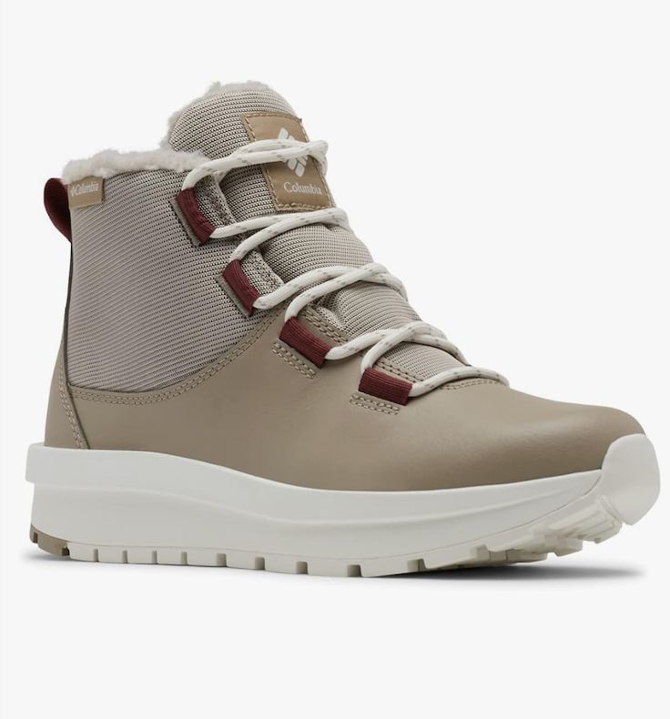 Columbia Women's Moritza Shorty Snow Boot, Beige, Size 10.5