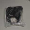 17 Inch Medium Length Black Bob Wig Short Wavy Wigs Synthetic Heat-resistant Natural Black Hair Middle Part Cosplay Wig