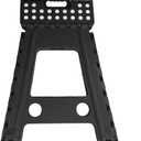 UNIWARE New Heavy Duty Folding Step Stool, Holds up to 330 Lb, Sturdy & Safe, Sturdy Enough to Support Adults and Safe Enough for Kids. Opens Easy with One Flip,11.4" W x 8.7" D x 17.7" H 