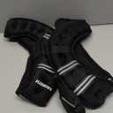 PACEARTH Weighted Vest, 6lb Weight Vest with Reflective Stripe, Body Weight Vests for Women, Men, Weight Loss Workout, Strength Training, Running, Walking, Jogging (Black)