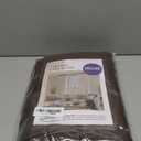 MIULEE Chocolate Brown Back Tab Blackout Curtains 63 Inch Length 2 Panels Set for Living Room Bedroom Privacy, Rod Pocket/Pinch Pleat Thermal Insulated Room Darkening Pleated Light Blocking Drapes