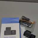 Dash Cam 1296P Front Dashcam, V300 WiFi Dash Camera for Cars with App, Night Vision, Mini Hidden Single Car Camera, Loop Recording, 24H Parking Mode, Support 256GB Max, Black