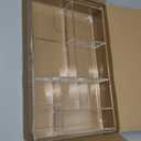 8-Section Clear Drawer Organizer, Large Acrylic Drawer Divider Tray for Desk,Bathroom,Office Makeup,Junk, Plastic Drawers Organizer 13.7" x 8.7" x 2" (8-Section)