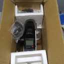 GOREDI Under Desk Bike Pedal Exerciser, Portable Mini Exercise Bike with LCD Display for Home/Office, Desk Cycle for Leg/Arm with Handle, Leg Exerciser While Sitting for Seniors (White)