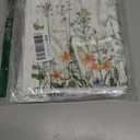 Bencailor 4 Pcs Wild Flower Kitchen Towels Wildflower Floral Hand Dish Towels White Green Leaves Dishcloths Fast Drying Decorative Set Decor Housewarming Gift for Cooking Kitchen Bathroom, 24"L x 16"W