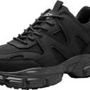 Work Safety Shoes, Comfortable and Stylish Steel-Toed Footwear, Anti-Smash and Anti-Puncture Labour Insurance Shoes, Lightweight and Breathable Adventure Protection Sneakers, Size 44