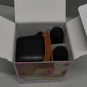 Mini Karaoke Machine, Portable Bluetooth Karaoke Speaker with 2 Wireless Microphones and Party Lights for Kids and Adults, Birthday Gifts for Girls Boys Family Home Party (Black 2 Mics)