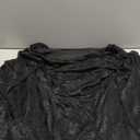 GothDark Womens Lace Maxi Dress Bodycon Square Neck Floral Sheer Ruffle Sleeves High Low Mermaid Elegant Evening Party Outfit, L