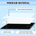 Patelai 4 Pcs Jumbo Magnetic Notebook Paper Large Magnetic Handwriting Lined 22 x 17 Inch Dry Erase Sentence Strips for Whiteboard Accessories Dry Erase Notebook Poster for Teacher