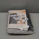 Magnetic Insulated Door Curtain Fits 36"x80" Doors - Thermal Door Cover for Winter with Clear Window, Window Insulation Kit & Doors Draft Stopper to Keep Cold Air Out for Front Doorway Home - Black