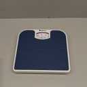 Adamson A21 Analog Scales for Body Weight - Up to 300 LB - New - Anti-Skid Rubber Surface + Large Numbers - Analog Bathroom Scale - Affordable - Durable with 20-Year Assurance - Blue