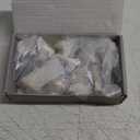 Amerdeco 10 Pack Brushed Brass Kitchen Cabinet Knobs Single Hole Cabinet Pulls Round Gold Drawer Knobs Dresser Knob for Bathroom Cabinets