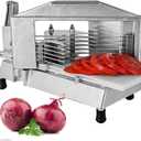 VEVOR Commercial Tomato Slicer 3/16 inch Heavy Duty Tomato Slicer Tomato Cutter with Built-in Cutting Board for Restaurant or Home Use (3/16 inch)