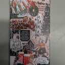 Winter Christmas Holiday Collage Case for iPhone 13, Retro Aesthetic Christmas Gingerbread and Tree Pattern Case for Girls Women Men, Unique Trendy TPU Bumper Cover Case for iPhone 13