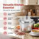 Pressure Cooker, Suitable for Cooking Beans, Meats, Vegetables, Soups and More, Kitchen Goodies, Convenient And Practical