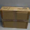 100 Pack - 16 oz Clear Plastic Cups with Lids and Straws, Sturdy & Food Safe Iced Coffee Cups with lids, Disposable Plastic Smoothie Cups for Cold Drinks