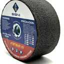 SIGNI 4 inch Silicon Carbide Grinding Stone with 5/8 Arbor for Grinding Masonry (24 Grit)