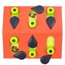 Catstages Melon Madness Puzzle & Play, Interactive Treat Puzzle Cat Toy 9 in x 10 in, Pink