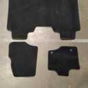 3 Pack Black Car Floor Mats