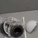 Clorox Toilet Plunger with Hideaway Holder Caddy Heavy-Duty Compact Design with Non-Skid Rubber Base for Bathroom Convenient Storage Toilet Unclogger, 6.5x19.5-Inch, White