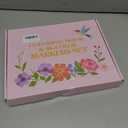 Adult Coloring Book Set with 36 Markers, Spiral Bound Floral & Animal Designs, Relaxing Creative Coloring Book for Adults, Mothers Day Gifts