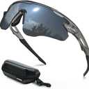 VICTGOAL Cycling Glasses for Men Women with Polarized Lenses UV Protection Cycling Sunglasses TR90 Frame for MTB Bike Glasses