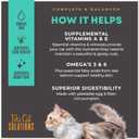 Tiki Cat Solutions Mousse Skin & Coat Mousse, Salmon Recipe, Specially Formulated with Omega Fatty Acids, Functional Wet Cat Food for Adult Cats, 2.4 oz. Pouch (12 Pack) (EXP 11/29/27)