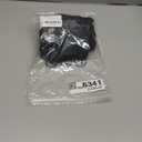 Ecavus Nursing Bras for Breastfeeding Longline Sports Maternity V Neck Buttery Soft Crop Tank Top with Built in Bra (Medium, Black)