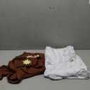 fun shack Lederhosen Women Oktoberfest Outfit Bavarian Costume Women's Lederhosen Ensemble for Festivals and Celebrations, Medium