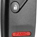 USARemote Car Key Fob Keyless Entry Remote fits Honda Civic EX LX DX 2001 2002 2003 2004 2005 / Honda Pilot 2003 2004 2005 2006 2007 (NHVWB1U521, NHVWB1U523) with Instructions