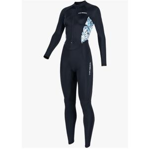 One Piece Swimsuit Long Sleeve UPF 50+ UV Sun Protection Rash Guard for Surfing,L